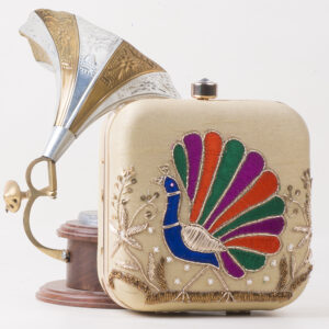 The Celestial Peacock clutch